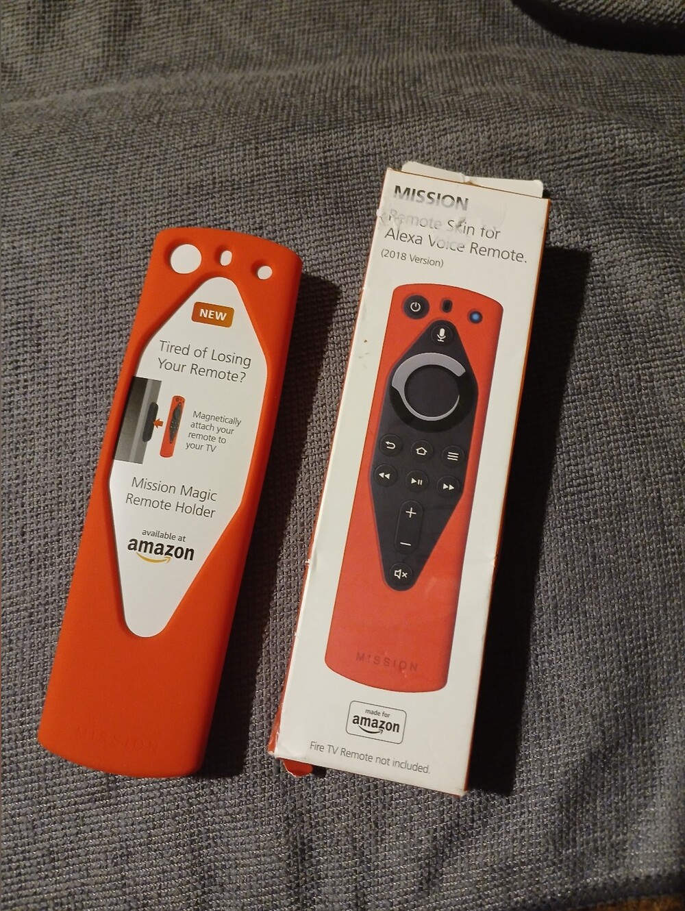Red Remote Skin For Alexa Voice Remote